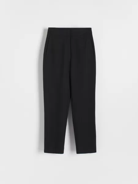 Pantaloni Ladies` Trousers Nero Efficienza Reserved Donna
