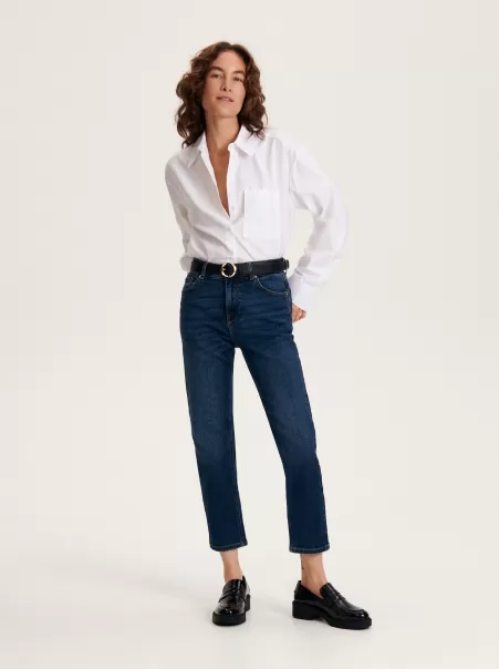 Reserved Blu Jeans Boyfriend Jeans Donna Consumatore