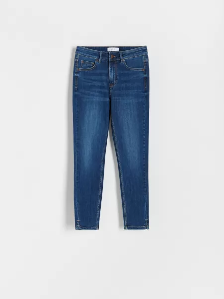 Jeans Offerta Speciale Reserved Blu Jeans Slim Donna