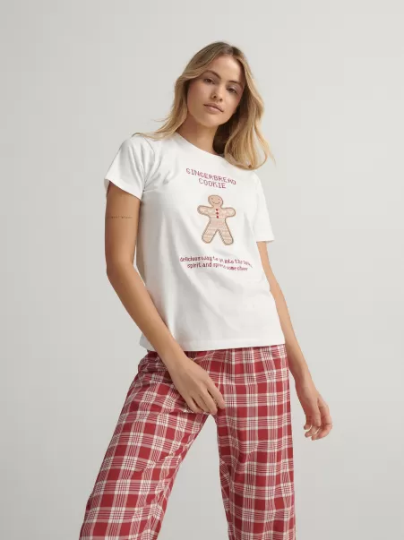 Prodotto Reserved Rosso Ladies` Pyjama Abbigliamento Notte Donna