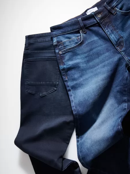Uomo Reserved Garantire Jeans Steel Jeans Slim Con Effetto Slavato