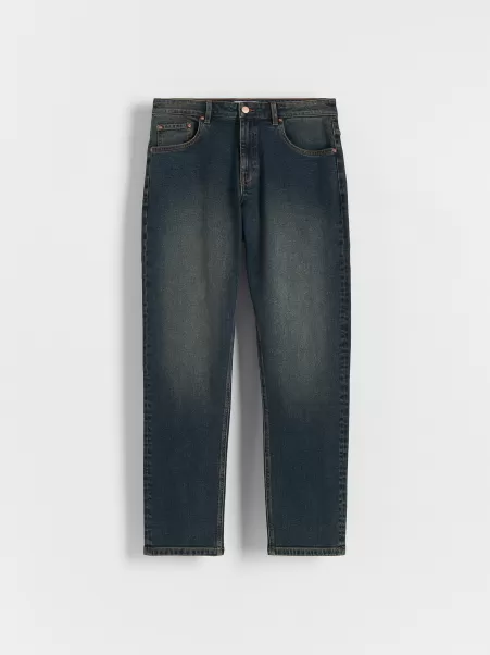 Reserved Uomo Jeans Regular Fit Jeans Negozio Blu