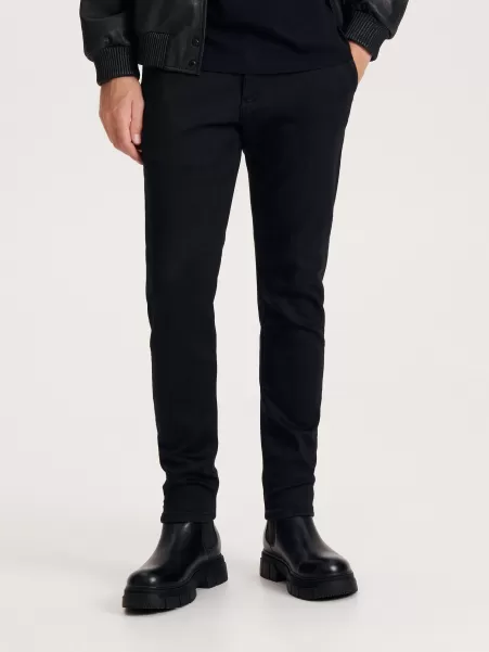 Jeans Chino Uomo Estetico Reserved Premium Quality Nero