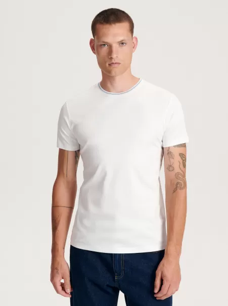 Panna Uomo Popolarit�� Reserved T-Shirt Basic Premium Quality