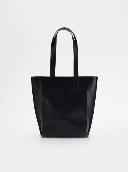 Men`s Bag, C120797, Czarny, Reserved Uomo Nero Premium Quality In Linea