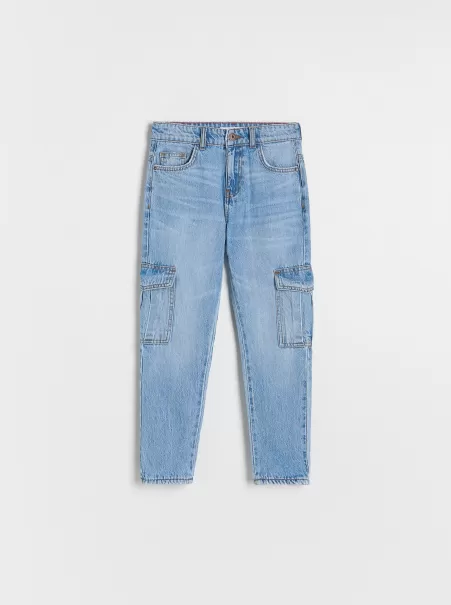 Reserved Economico Classic Denim Regular Blu Ragazzo Jeans
